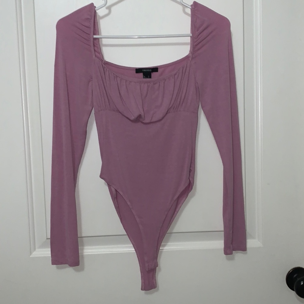 Long sleeve body suit